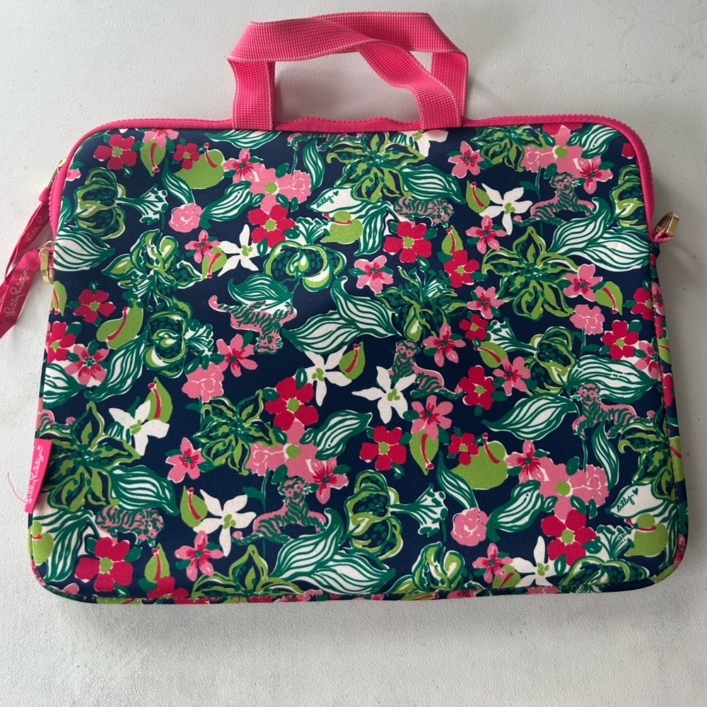 Lilly Pulitzer laptop bag